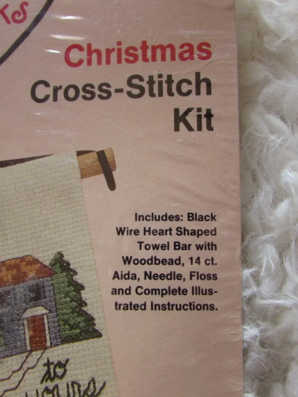 Country Wireworks Christmas Cross-Stitch Kit 073103 Our House to Yours
